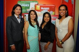 Evelin Lora, Pilar Rubio, Rafsil Mena y Cledenin Veras 