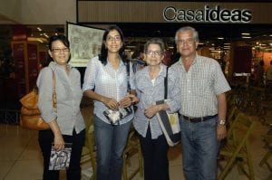 Brenda Macarrulla, Patricia Méndez, Dalacia Alan y Fernando García