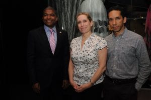 Arturo Victoriano, Liliana Weinbereg (Argentina-Méjico) y Néstor Rodríguez.