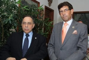 Celso Marranzini y Salvador Figueroa Sánchez, presidente y vicepresidente ejecutivo del CONEPREC.