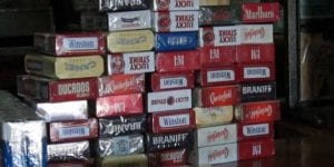 Muestra del empaquetado australiano.