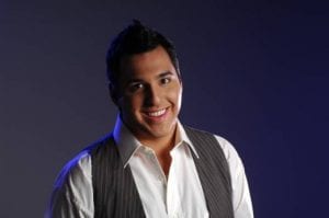 Joven intérprete colombiano.