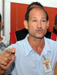 Sergio González, presidente de la Junta de Vecinos “Ramón Antonio Meléndez”. 