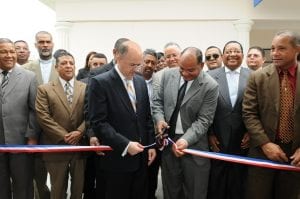 El procurador general, Domínguez Brito, ponderó la importancia de la nueva dependencia del Ministerio Público