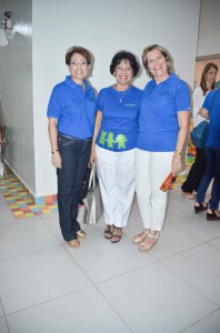 Carmen de Polanco, Elsa Díaz y Griselda Carrón