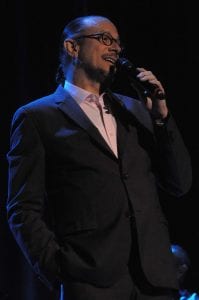 El ministro de Cultura, durante su intervención en el concierto “Sonia” Invita.