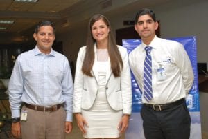 Jesús Arredondo, Loraine Isa y Fernando Arredondo.