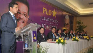 Durante el acto hablaron jóvenes que adhirieron al PLD.