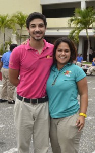 Nelson Almanzar y María Victoria Avellaneda