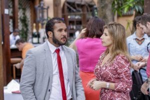 Oscar de Castro y Tiffany Alemany