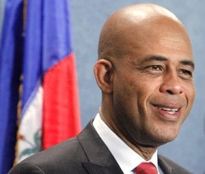 Michel Martelly, presidente haitiano.