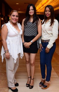 Zobeida Garcia, Yadina Bannet y Cynthia Reyes