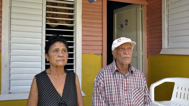 Ana Luz Peralta y Florencio Castillo aseguraron que la economía se ha dinamizado en la zona. Foto Alex Reynoso.
