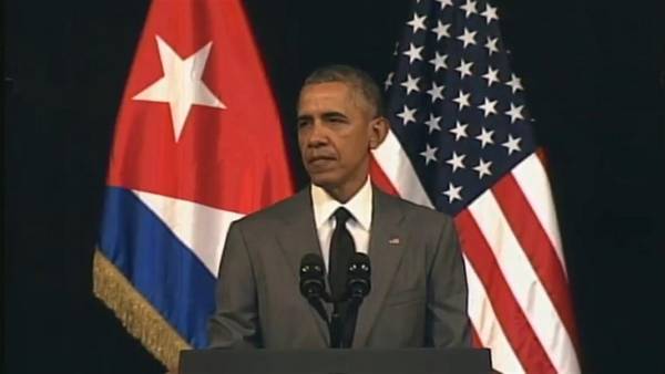obama en Cuba