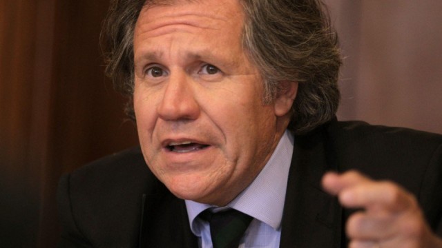 Luis Almagro, secretario general de la OEA.