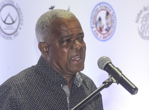 Alejandro Matos, representante de la Organización Local Comité de Desarrollo Canoa